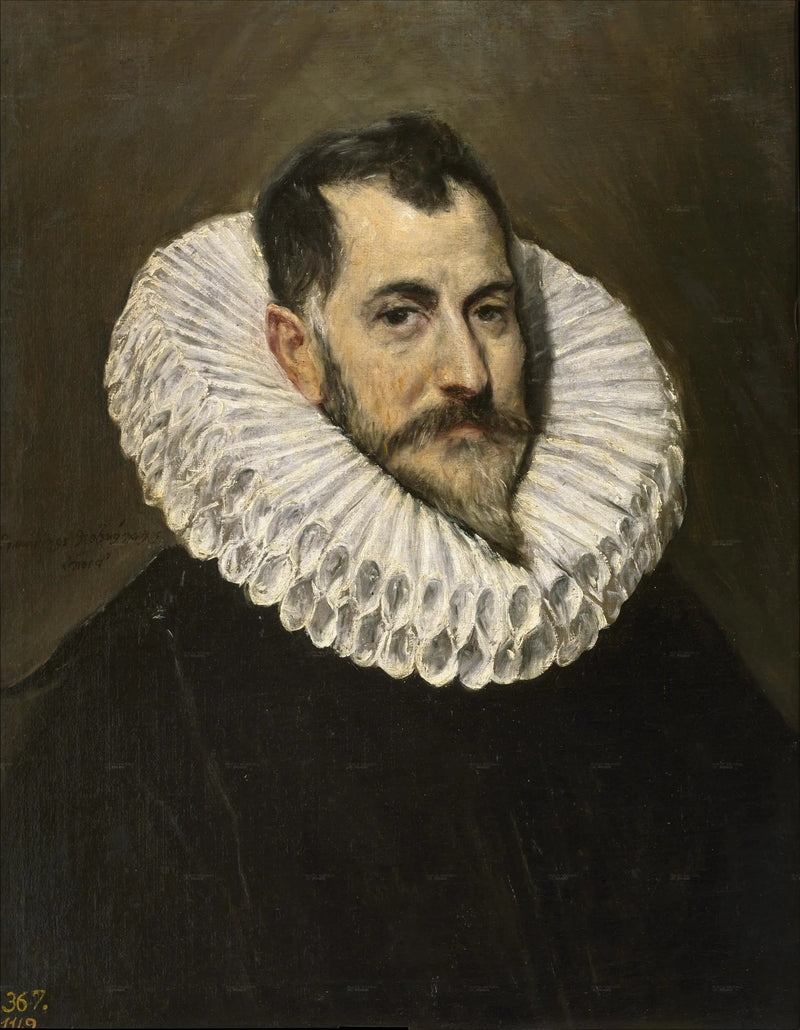 Retrato de un caballero poco conocido - El Greco