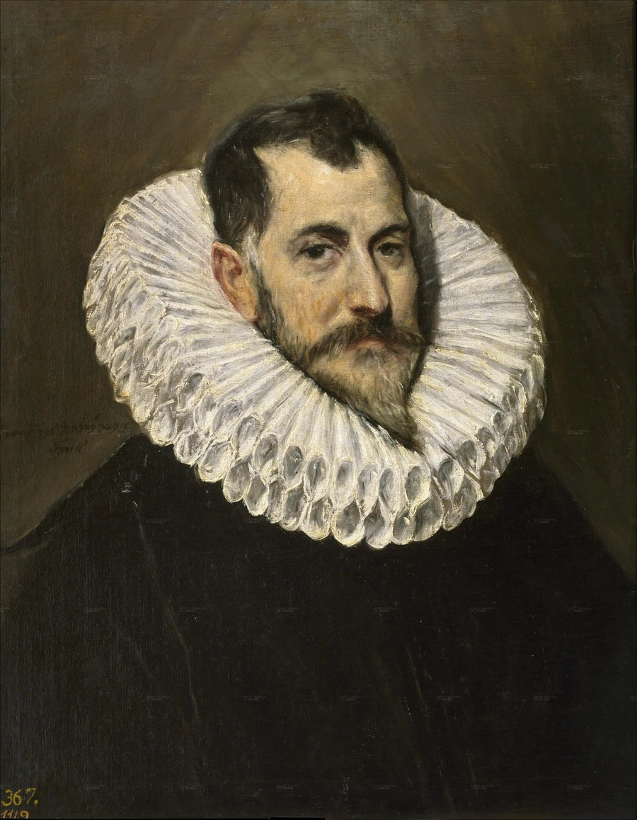 Retrato de un caballero poco conocido - El Greco