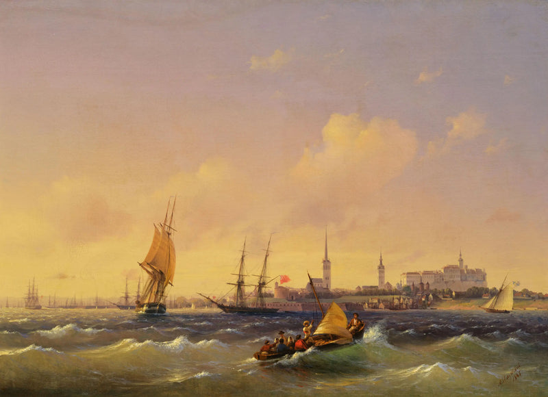 Reval (Tallin) - Ivan Aïvazovski