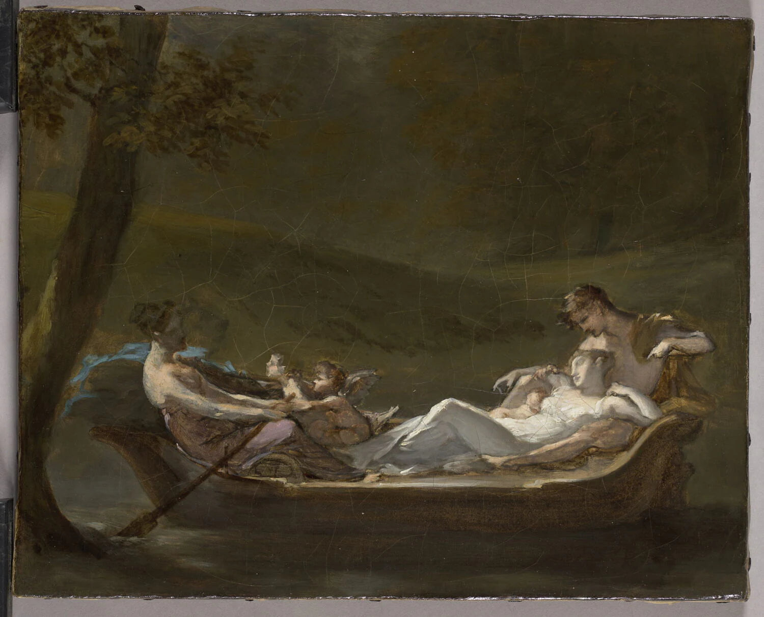 Le Rêve du bonheur (esquisse) - Pierre-Paul Prud'hon