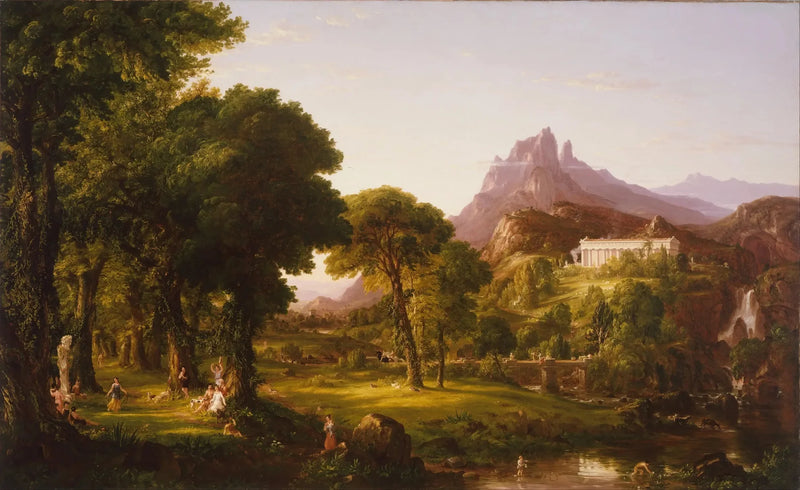 Sueño de Arcadia - Thomas Cole