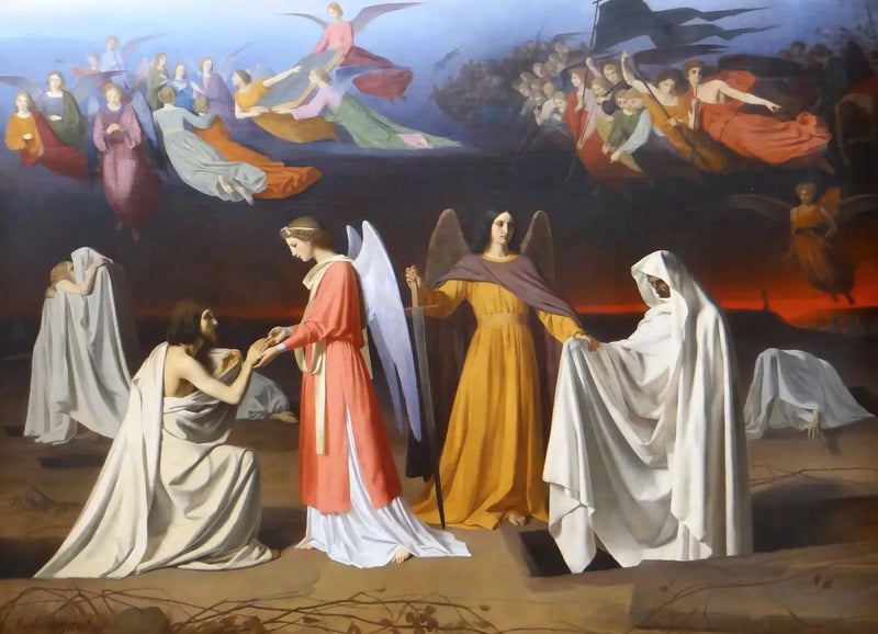 Despertar del justo, despertar del malvado - Émile Signol