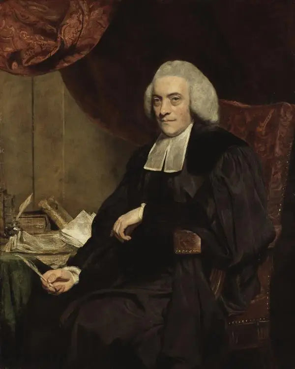 William Robertson, 1721-1793. Historiador. Rector de la Universidad de Edimburgo. - Joshua Reynolds
