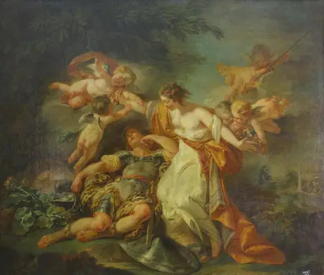 Rinaldo y Armida - Jean-Honoré Fragonard
