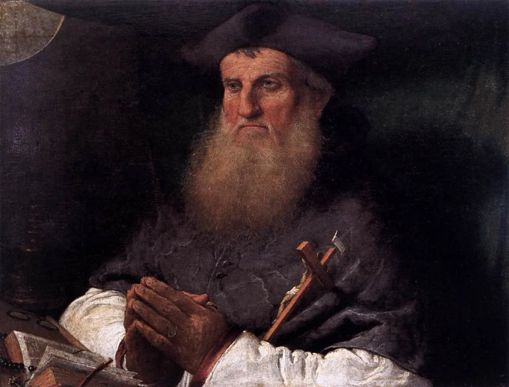 Ritratto del vescovo Tommaso Negri - Lorenzo Lotto image 1 reproduction réalisée par Alpha Reproduction