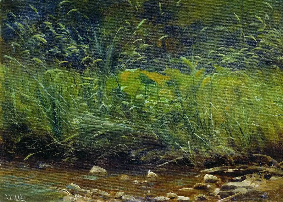 orilla del estanque - Ivan Chichkine