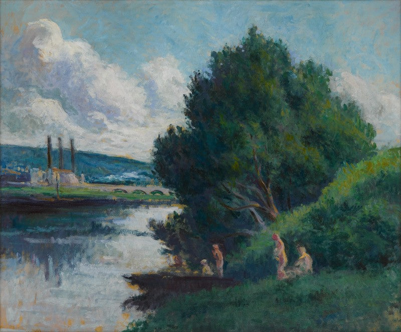 Ribera del Sena - Maximilien Luce