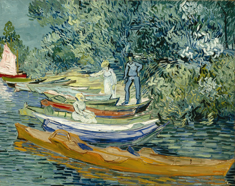 Banco del Oise en Auvers - Vincent van Gogh