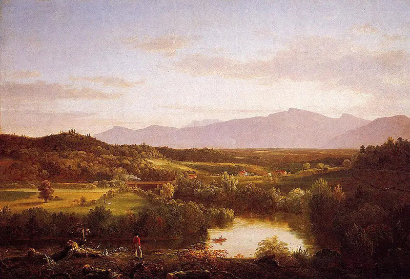 Río en los Catskills - Thomas Cole