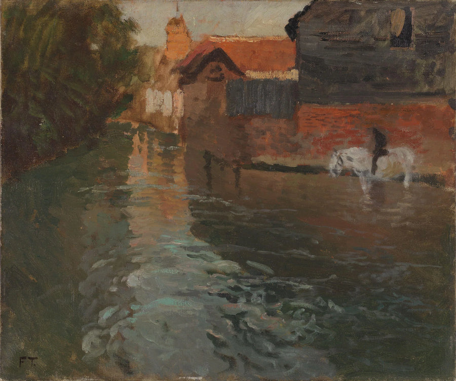 Río del norte de Francia - Frits Thaulow