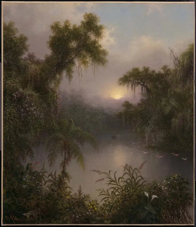 Río sudamericano - Martin Johnson Heade