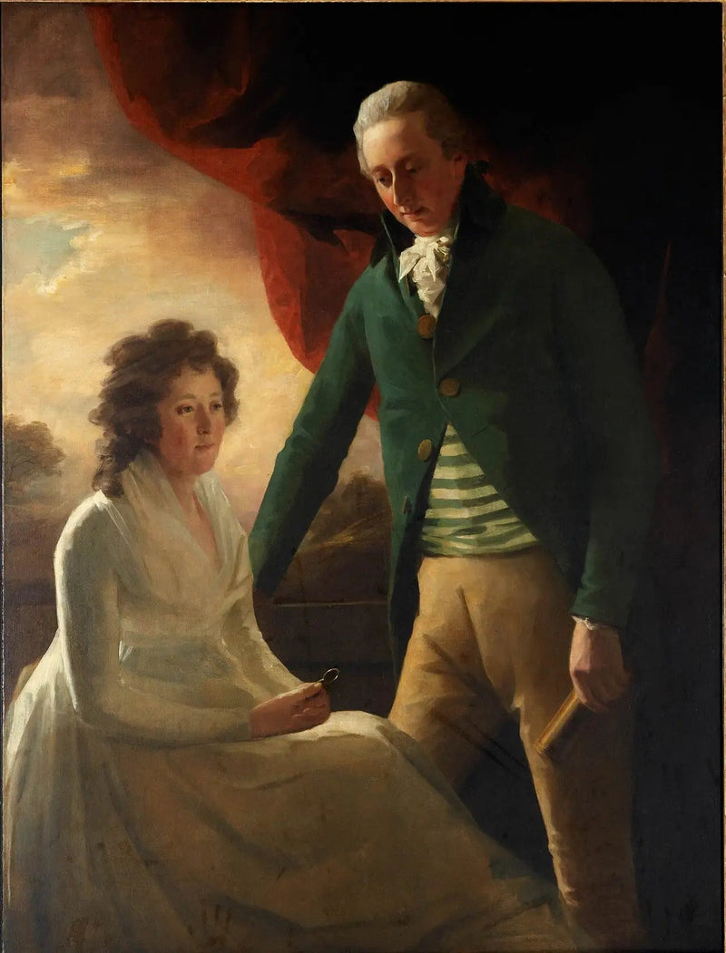 Robert Colt d'Auldhame, diputado, y su esposa Grizel - Henry Raeburn