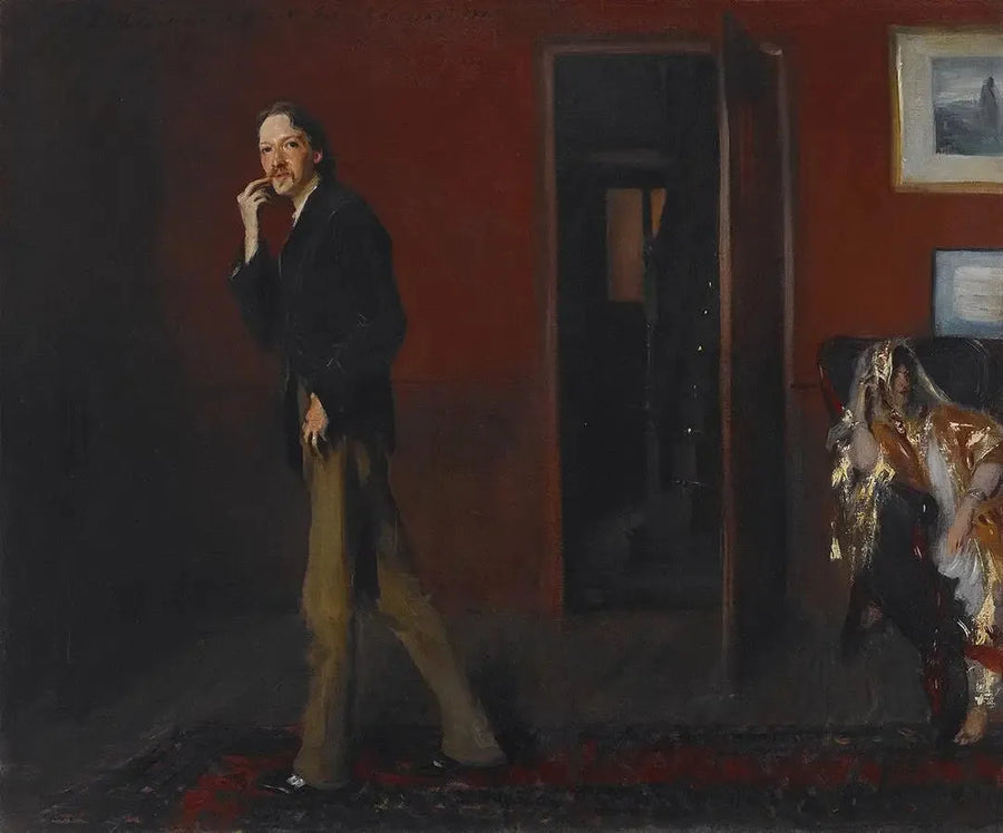 Robert Louis Stevenson y su esposa - John Singer Sargent