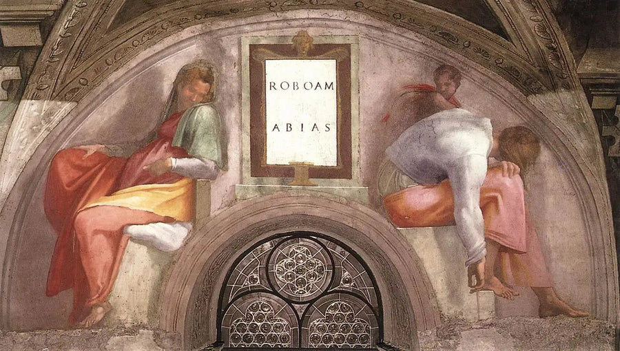 Roboam y Abías - Miguel Ángel