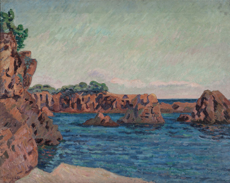 Rocas en Agay - Armand Guillaumin