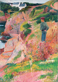 Rocas junto al río Aven - Henry Moret