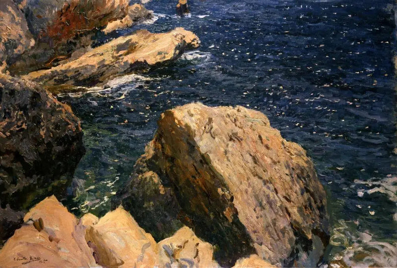 Rocas del Cabo, Jávea - Joaquín Sorolla