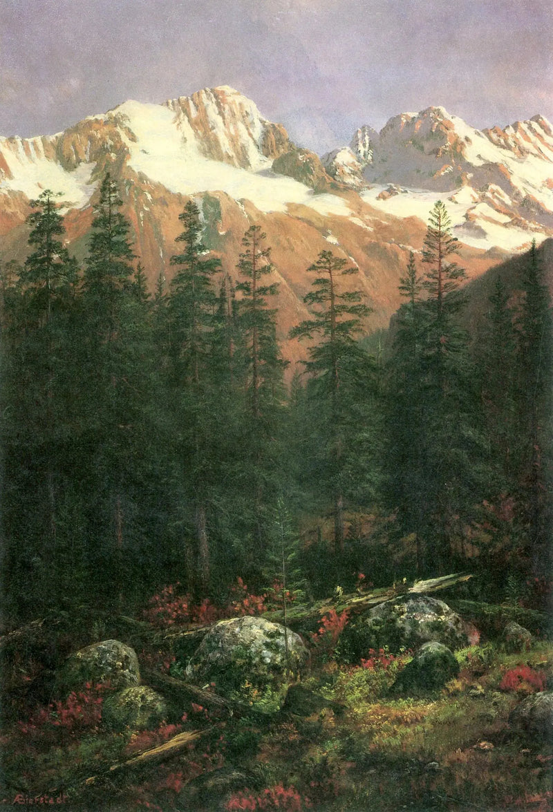 Rocosas canadienses - Albert Bierstadt