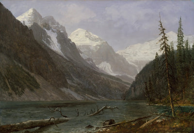 Rocheuses canadiennes (Lac Louise) - Albert Bierstadt - Alpha Reproduction