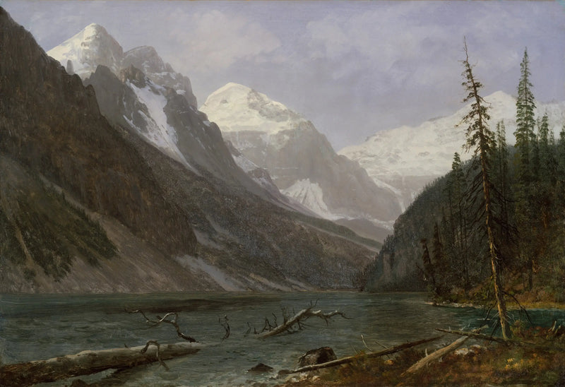 Rocosas canadienses (Lago Louise) - Albert Bierstadt