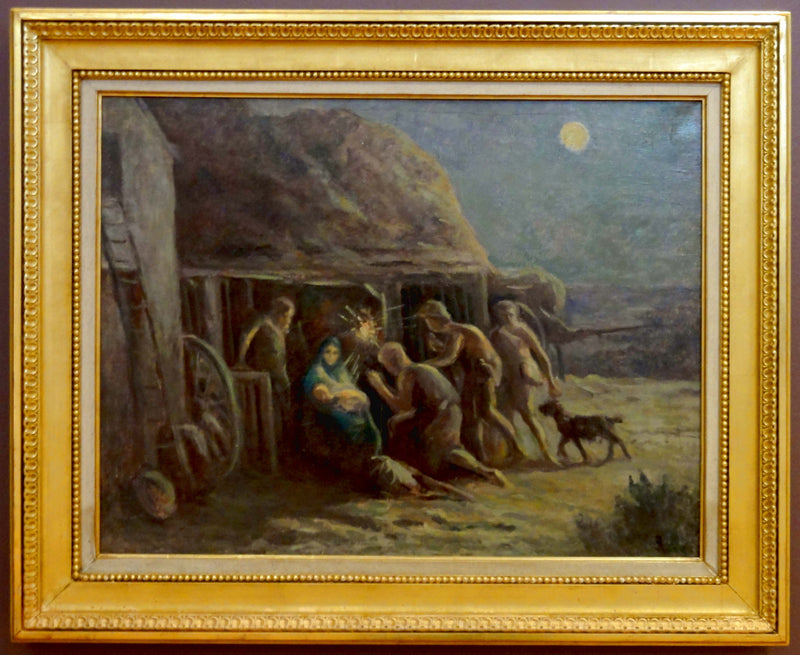 Rolleboise, la Natividad - Maximilien Luce