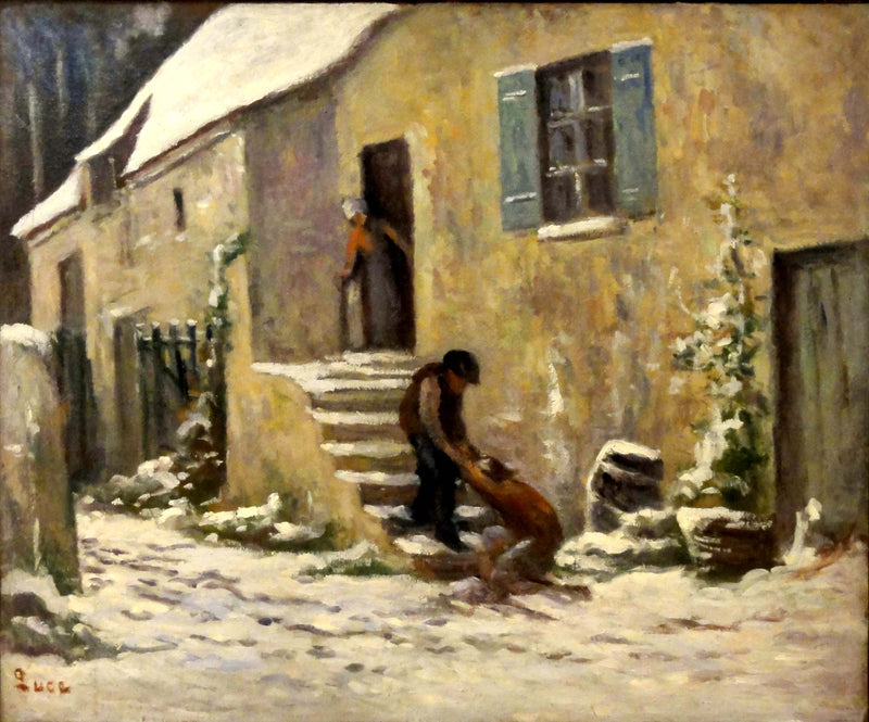 Rolleboise, el regreso del hijo pródigo - Maximilien Luce