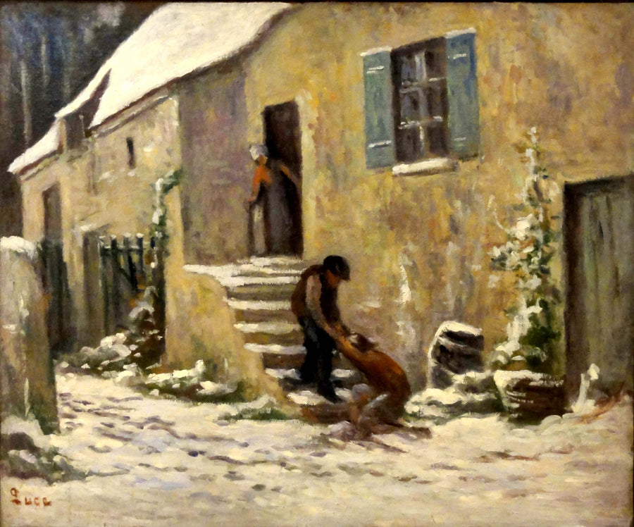 Rolleboise, el regreso del hijo pródigo - Maximilien Luce