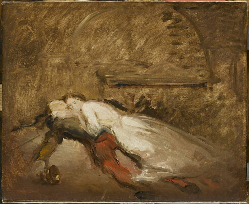 Romeo y Julieta - Théodore Chassériau