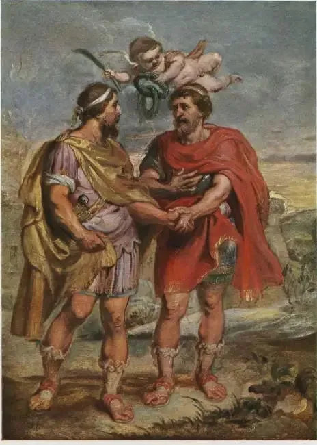 Romulo y Tacio - Peter Paul Rubens