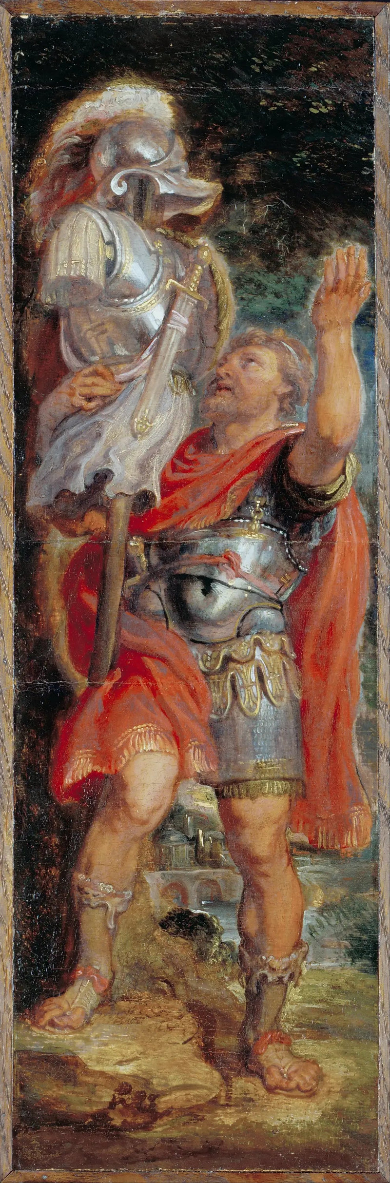 Romulus instala un trofeo - Peter Paul Rubens