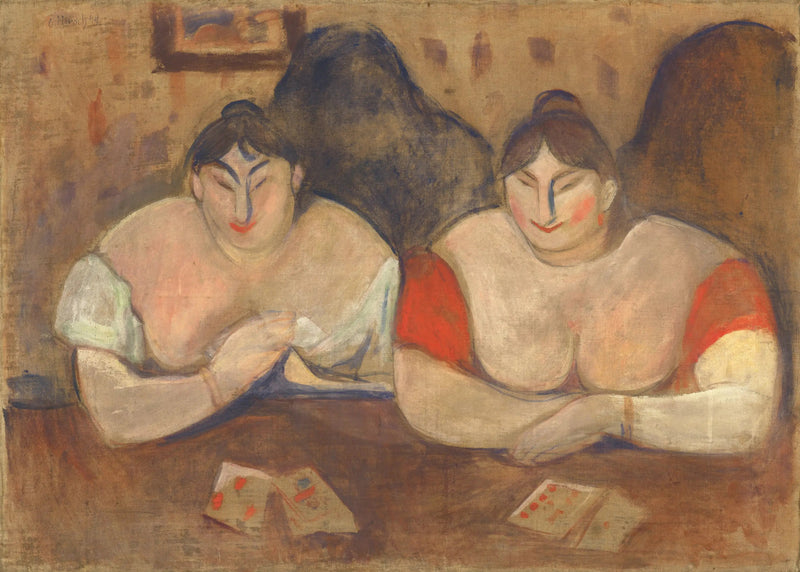 Rosa y Amélie - Edvard Munch