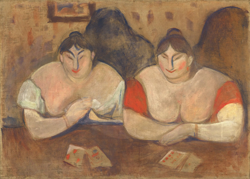 Rosa y Amélie - Edvard Munch