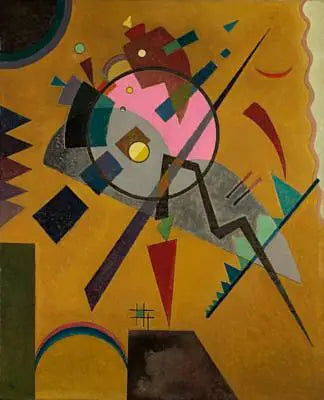 Rosa con Gris - Vassily Kandinsky