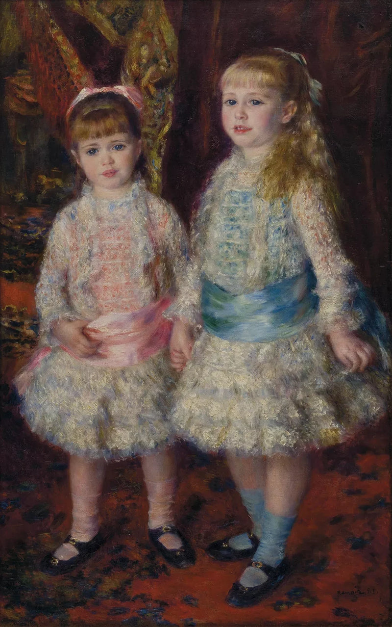 Rosa y Azul - Pierre-Auguste Renoir