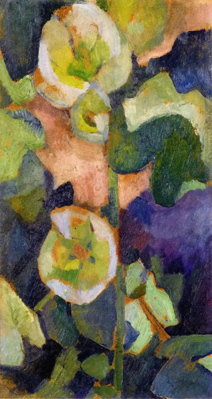 Alhelí blanco - Robert Delaunay