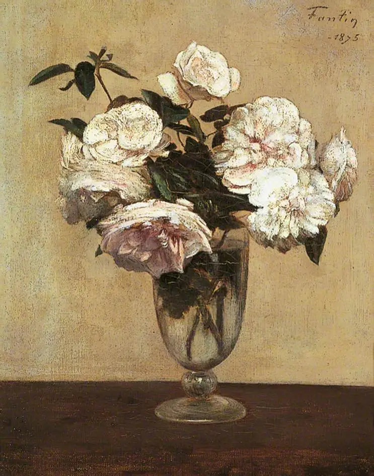 Rosas rosas - Henri Fantin-Latour