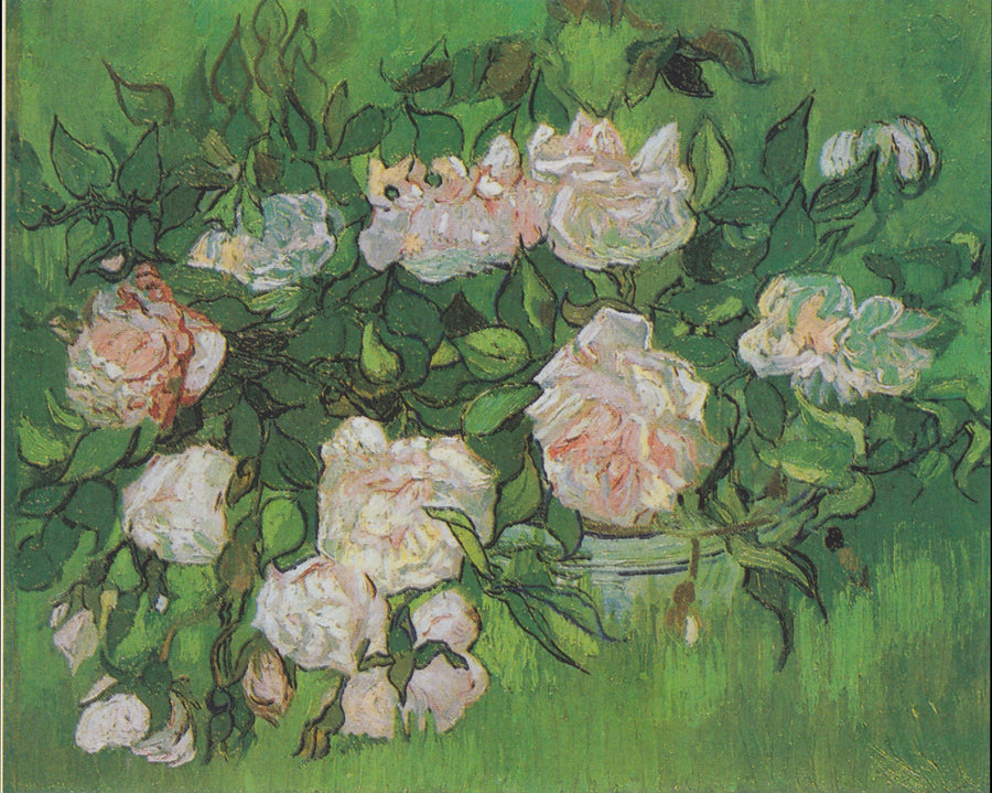 Las Rosas rosas - Vincent van Gogh