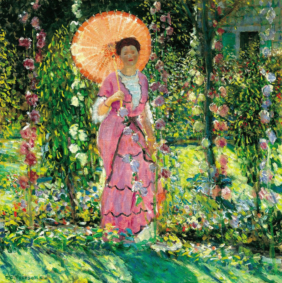 Rosas trepadoras - Frederick Carl Frieseke