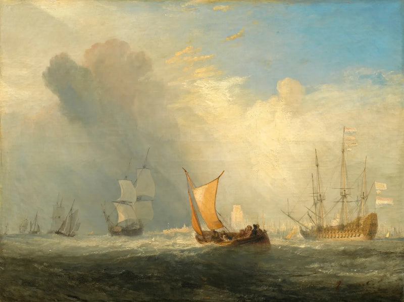 Ferry-Boat de Rotterdam - J. M. W. Turner