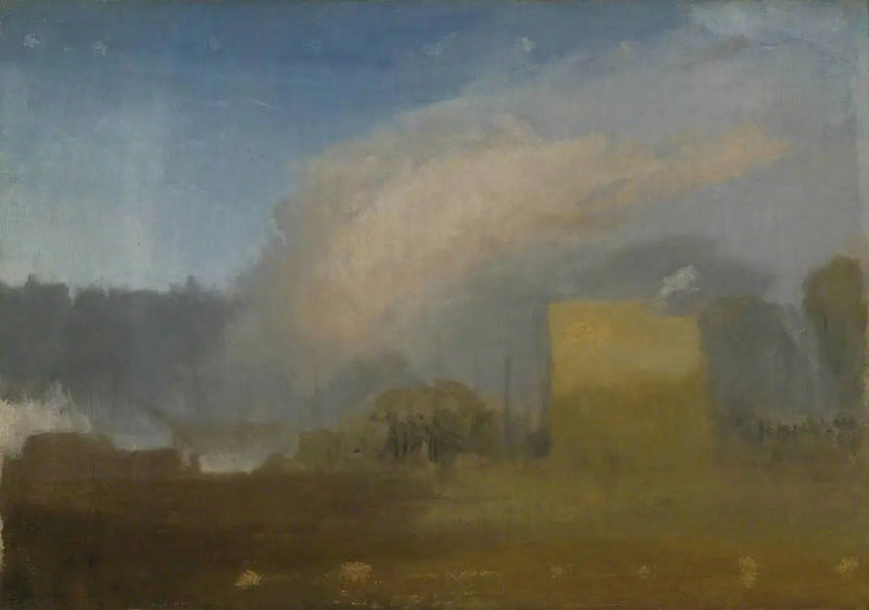 Ruan: La orilla izquierda, con envío más allá - J. M. W. Turner