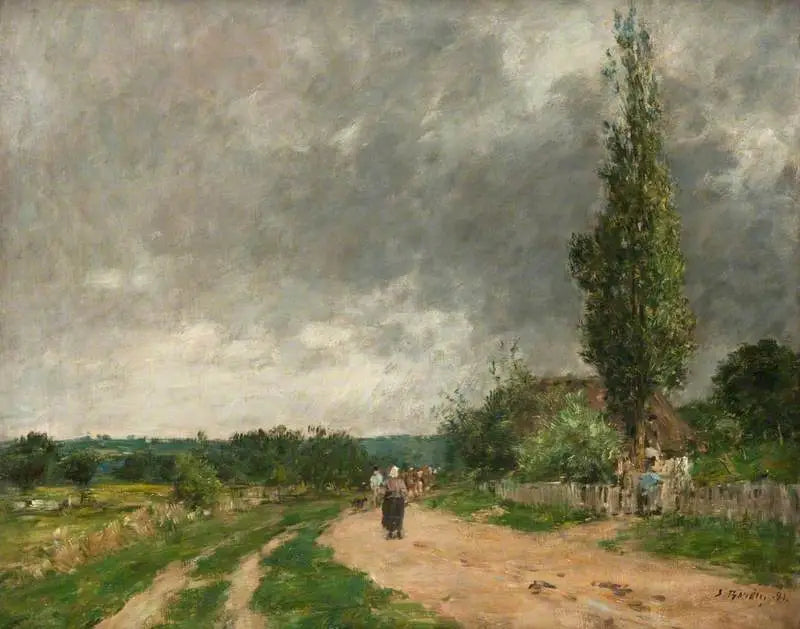 Ruta de Deauville - Eugène Boudin