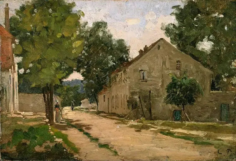 Ruta de Port-Marly - Camille Pissarro