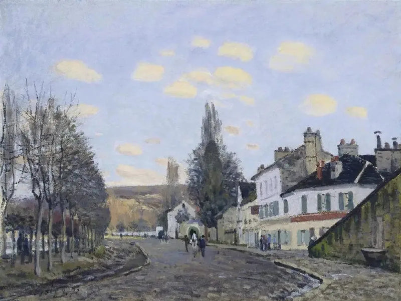 Ruta de Saint-Germain a Marly-le-Roi - Alfred Sisley
