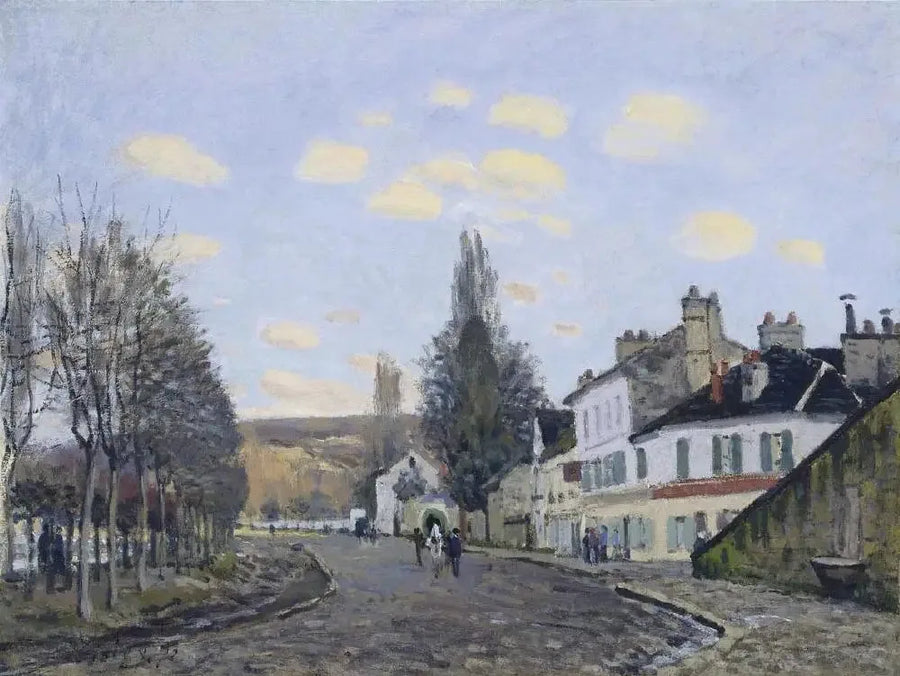 Ruta de Saint-Germain a Marly-le-Roi - Alfred Sisley