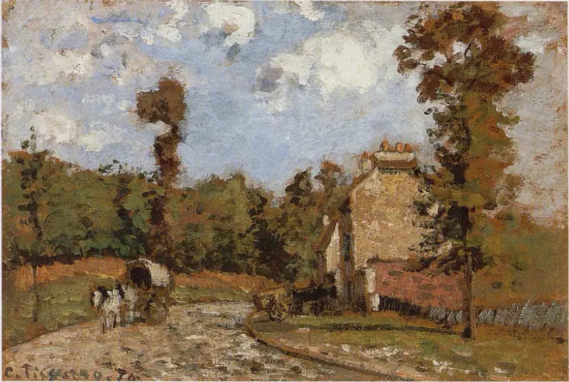 Ruta de Versalles, Marly-le-Roi - Camille Pissarro