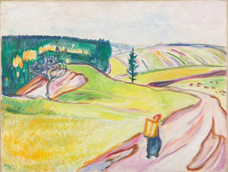 Ruta en Turingia - Edvard Munch