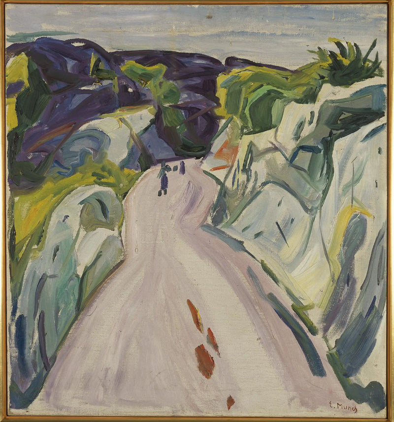 Ruta cerca de Kragerø - Edvard Munch
