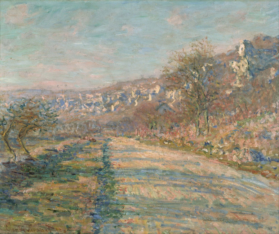 La Ruta de La Roche-Guyon W582 - Claude Monet