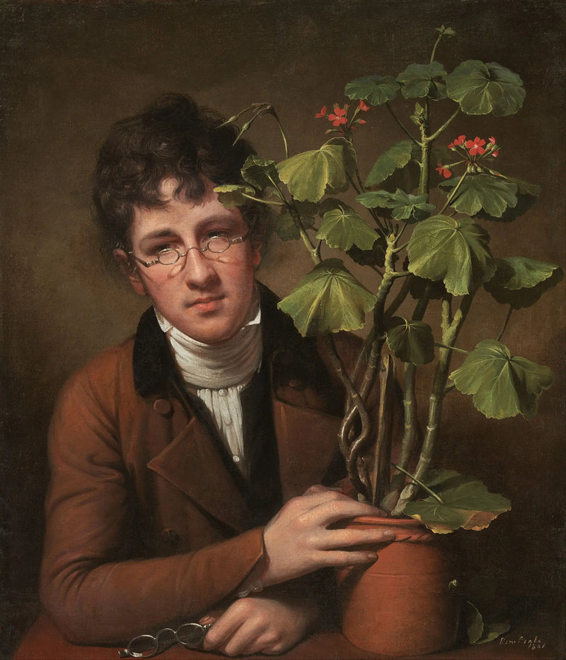 Rubens Peale con un geranio - Rembrandt Peale