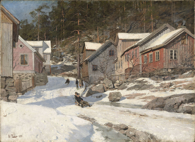 Calle Krager - Frits Thaulow